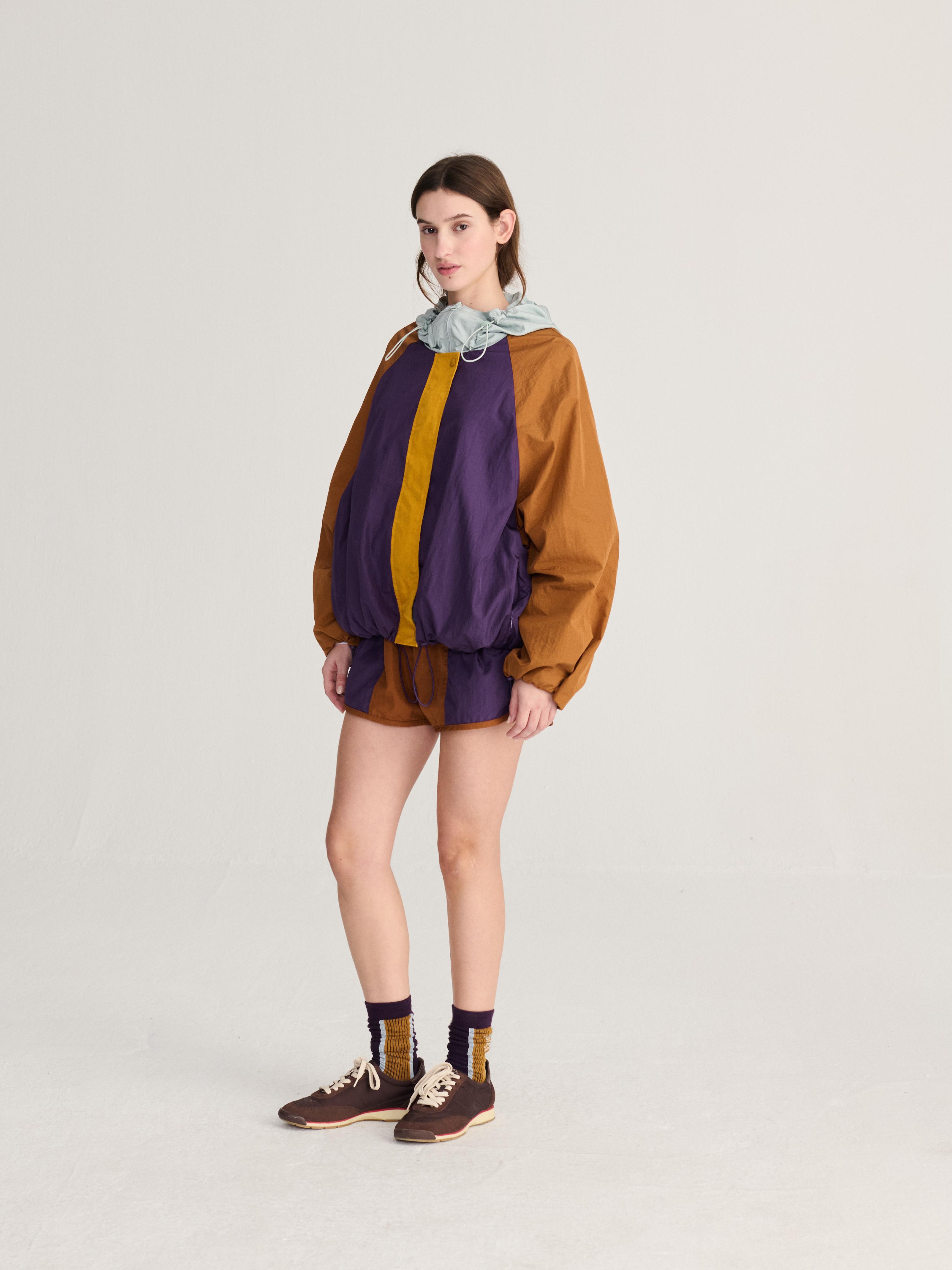 Bobo Choses Balloon Shiny Windstopper Brown Damen Windjacke multicolor braun